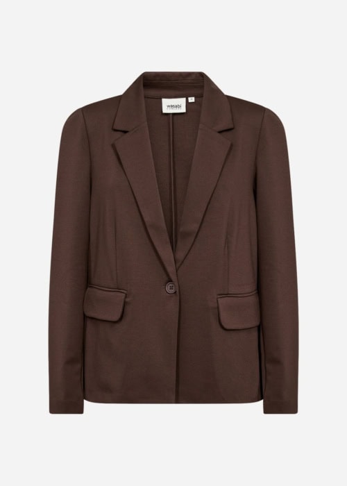 Alternative view of Wasabi Sina 5 Blazer Brun BM: 44:125 46/48:130 50/52:140 54/56:150 LG:75 Vejl. 499,95