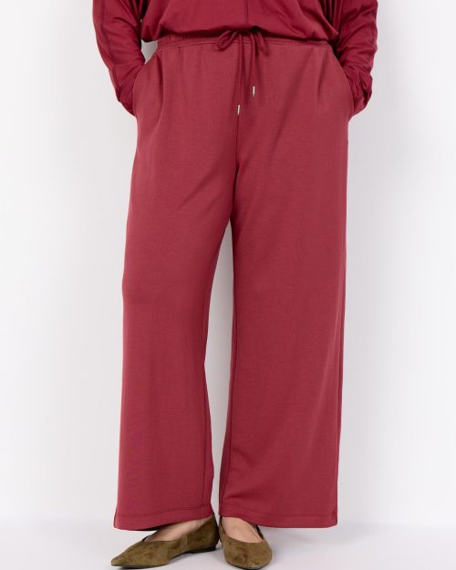 Wasabi Sabina 2 Sweat Bukser M/Bred Ben Bordeaux Skl:71 Vejl. 399,95