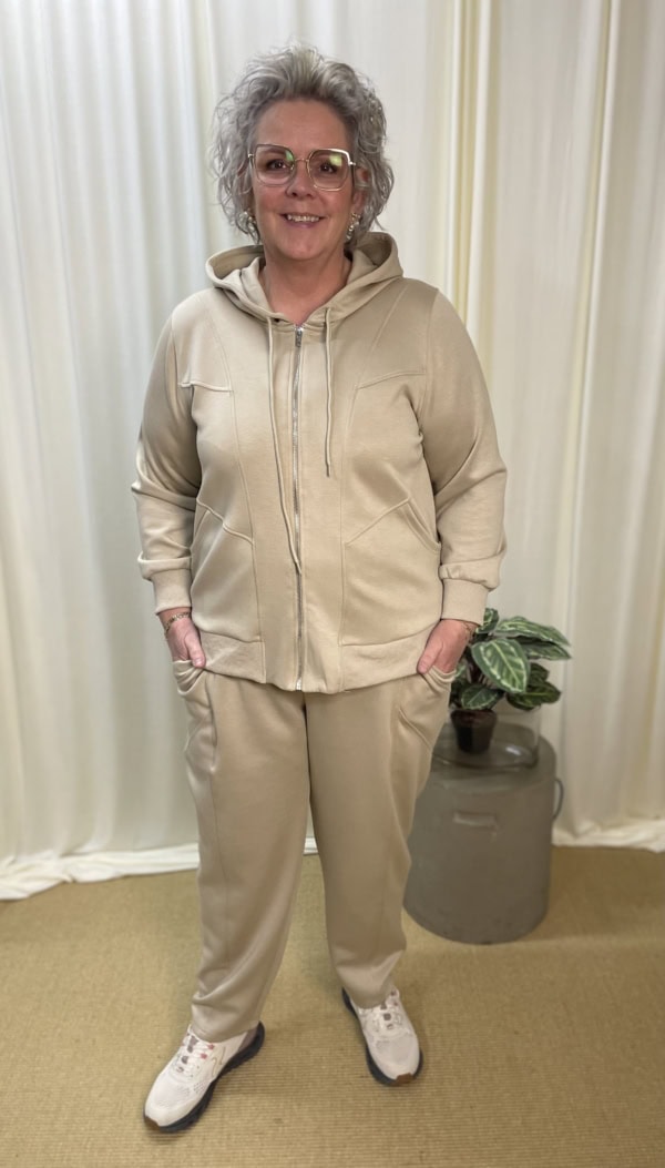 Cassiopeia Bellanna Sweat Pants Light Sand SKL:71 Vejl. 399,- - Billede 2