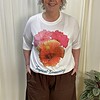 Only Kourtney T-Shirt Hvid M/Print Tropical Dreaming BM: S:125 M:135 L:145 XL:155 LG:75 Vejl. 179,95