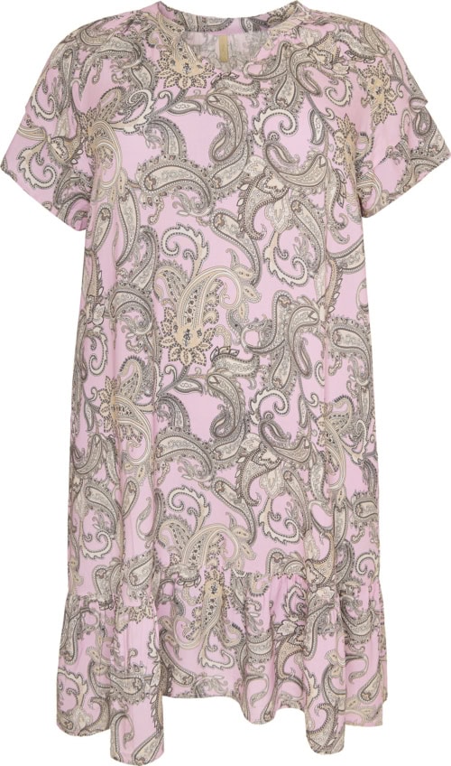 Cassiopeia Majette Kortærmet Kjole Paisley Print Pink Combi BM: S:125 M:135 L:145 XL:155 LG:75 Vejl. 350,-