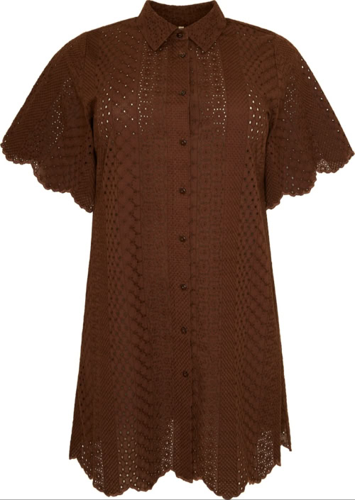 Cassiopeia Silessa Tunic Brun M/Hulmønster BM: S:115 M:125 L:135 XL:145 LG:100 Vejl. 450,-