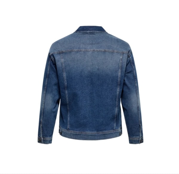 Only Kona Oversize Denim Jakke Medium Blue Denim BM: 42:125 44:130 46:135 48:140 50:145 52:150 54:155 LG:70 Vejl. 529,95 - Billede 2