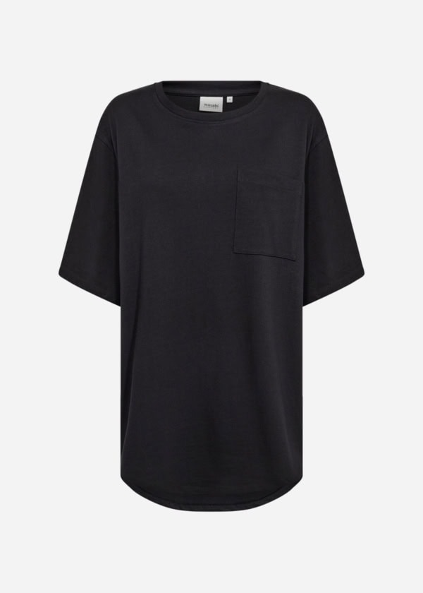 Wasabi Verona 9 Lang T-Shirt Tunika Sort M/Lomme BM: 42:120 44:125 46/48:135 50/52:145 54/56:155 Lg:85/90 Vejl. 349,95 - Billede 3