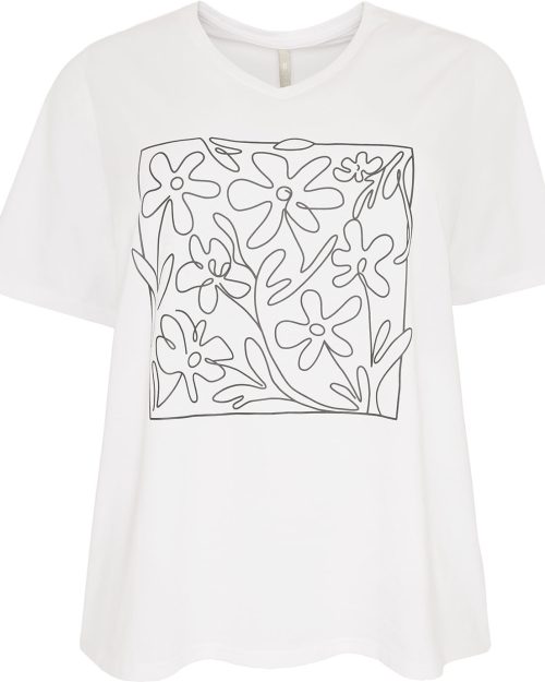 Cassiopeia Nianna T-Shirt M/Print White Combi BM: S:120 M:130 L:140 XL:150 LG:75 Vejl. 250,-