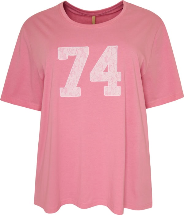 Cassiopeia Solissa Oversize T-Shirt M/Blonde 74 Pink Combi BM: S:135 M:145 L:155 XL:165 LG:80 Vejl. 250,-