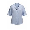 Vanting 9803 Kortærmet Skjorte Hør/Viskose Lyseblå BM: S:115 M:125 L:135 XL:145 LG:65 Vejl. 329,95
