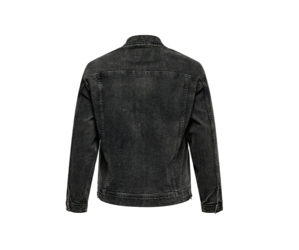 Only Kona Oversize Denim Jakke Washed Black BM: 42:125 44:130 46:135 48:140 50:145 52:150 54:155 LG:70 Vejl. 529,95 - Billede 2