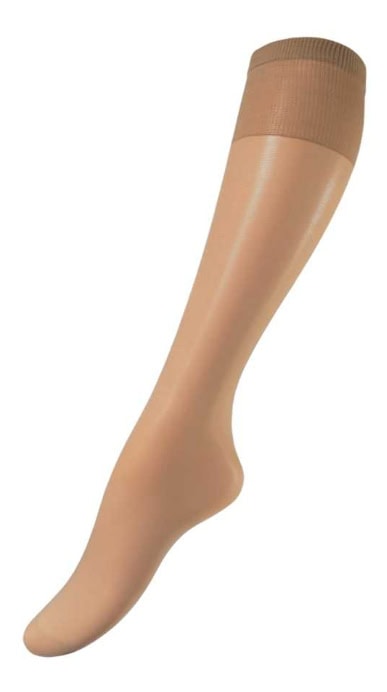 Festival knee high strømpe 15den 2-pack skin ONE SIZE