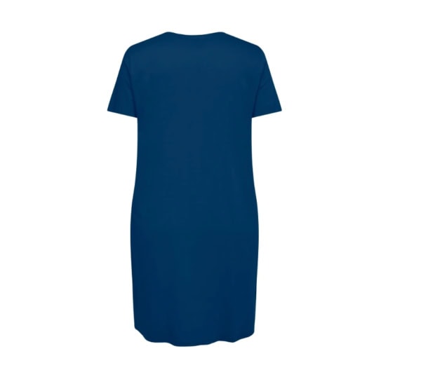 Only Anita T-Shirt Kjole M/Hjerte Navy BM: M:130 L:140 XL:150 LG:95 Vejl.149,95 - Billede 2