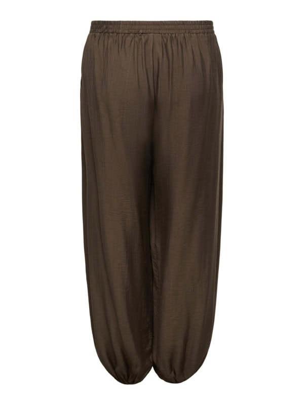 Only Camille Harem/Balloon Pants M/Elastik i bunden Brun SKL:70 Vejl. 299,95 - Billede 3