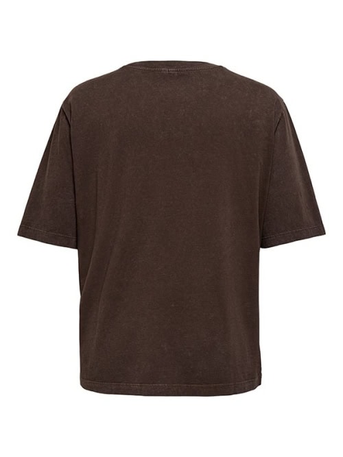 Alternative view of Only Cady Loose T-shirt M/Blomster Brun Wash BM: S:125 M:135 L:145 XL:155 LG:75 Vejl.199,95