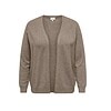 Only Princess Åben Cardigan Mocca Melange BM: S:120 M:130 L:140 XL:150 LG:70 Vejl. 249,95