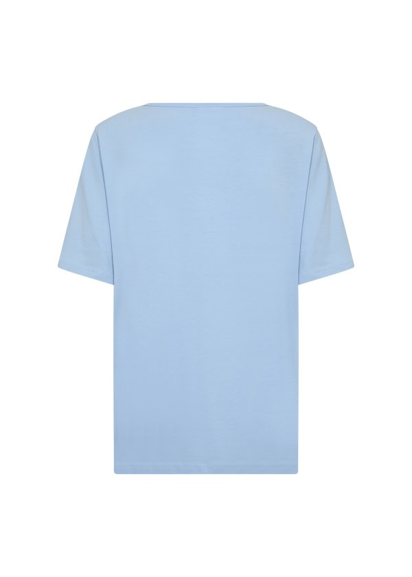 Wasabi Helene 4 T-Shirt M/Print Lyse Blå BM: 44:120 46/48:130 50/52:140 54/56:150  LG:75 - Billede 2