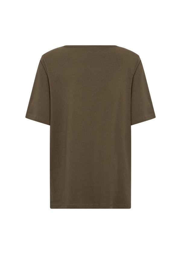 Wasabi Helene 4 T-Shirt M/Print Army Grøn BM: 44:120 46/48:130 50/52:140 54/56:150  LG:75 - Billede 2
