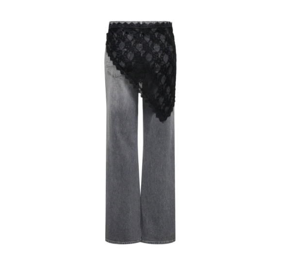 Only Sof Lace Scarf Sort ONE SIZE Vejl. 149,95 - Billede 2