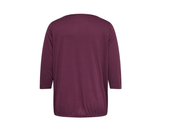 Only Carlinne 3/4 Bluse Boatneck M/Elastik Blomme BM: S:120 M:130 L:140 XL:150 Lg:75 Vejl.159,95 - Billede 2