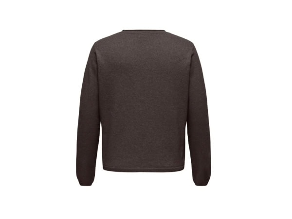 Only Loyal Strik Pullover Brun Melange BM: M:125 L:135 XL:145 Lg:65 Vejl. 199,95 - Billede 2