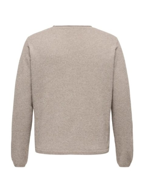 Alternative view of Only Loyal Strik Pullover Beige Melange BM: M:125 L:135 XL:145 Lg:65 Vejl. 199,95