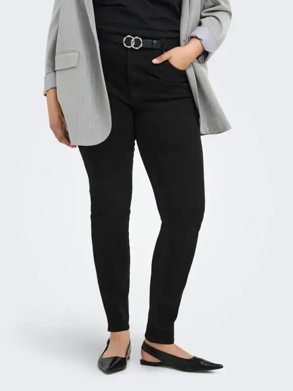 Only Snow stretch skinny jeans sort skl.80 Vejl.299,95