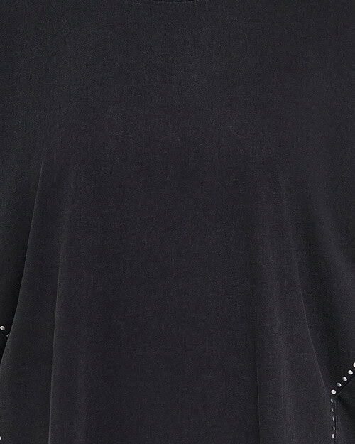 Only Jaylia Oversize T-Shirt M/Nitter Washed Black BM: S:140 M:150 L:160 XL:170 LG:70 Vejl. 259,95 - Billede 2