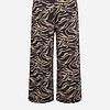 Wasabi Jasmine Aop 2 Bukser M/Modal Abstrakt Print Sort/Brun SKL:74 Vejl. 399,95