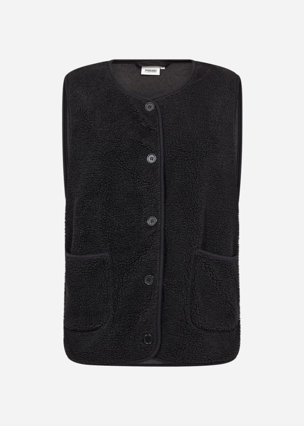 Wasabi Nettie 3 Bamse Vest Sort BM: 42:120 44:125 46/48:135 50/52:145 54/56:155 LG:75 Vejl. 299,95