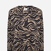 Wasabi Jasmine AOP 3 Bluse M/Mønster Sort/Brun BM: 44:130 46/48:140 50/52:150 54/56:160 LG:75 Vejl. 399,95