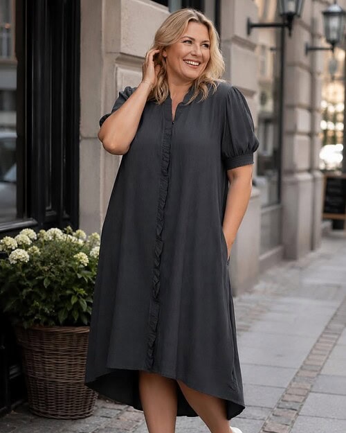 Cassiopeia Kirsella Kjole Sort BM: S:130 M:140 L:150 XL:160 LG: 100/115 Vejl. 349,-