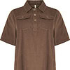Cassiopeia Lykitta Babyfløjls Kjole Brun BM: S:125 M:135 L:145 XL:155 LG:105 Vejl. 475,-