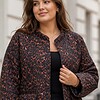 Cassiopeia Ebbanette Quilted Jakke M/Print Burn Combi BM: S:120 M:130 L:140 XL:150 LG:70 Vejl. 450,-