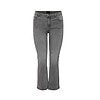 Only Sally Høj Talje Flared Fit Jeans Medium Grå Denim Skl. 78