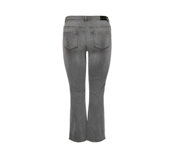 Only Sally Høj Talje Flared Fit Jeans Medium Grå Denim Skl. 78 - Billede 2