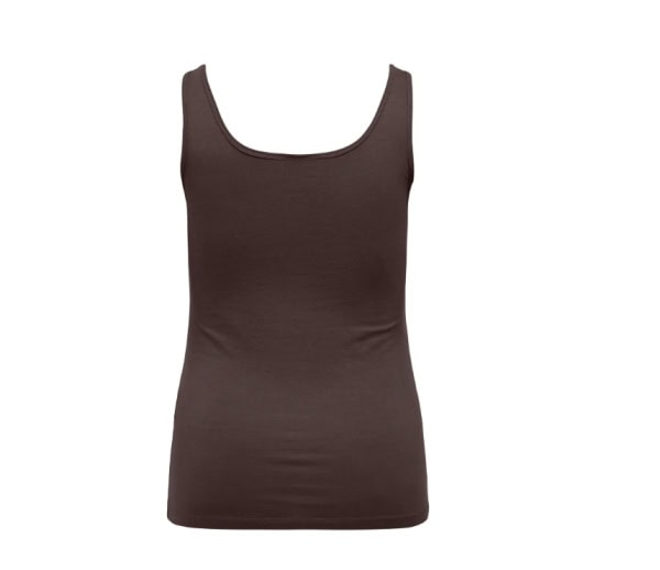 Only Time Tank Top O-hals Brun Lg:70 Vejl.129,95 - Billede 2