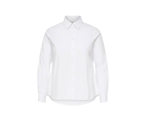 Only Dea Fittet Shirt Hvid BM: 46:125 48:130 50:135 52:140 54:145 LG:75 Vejl. 279,95