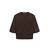 Only Simoni Kortærmet Strik Pullover Coffee Bean/Dark Brun Melange BM: S:125 M:135 L:145 XL:155 Lg:70 Vejl. 259,95