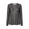 Vanting 9928 Mesh Bluse Sort LG:70 Vejl. 179,95