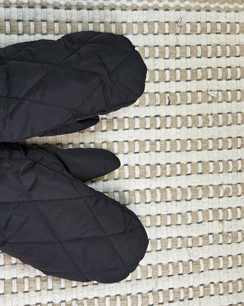 Vanting Quilted Luffer M/For Sort Vejl. 119,95