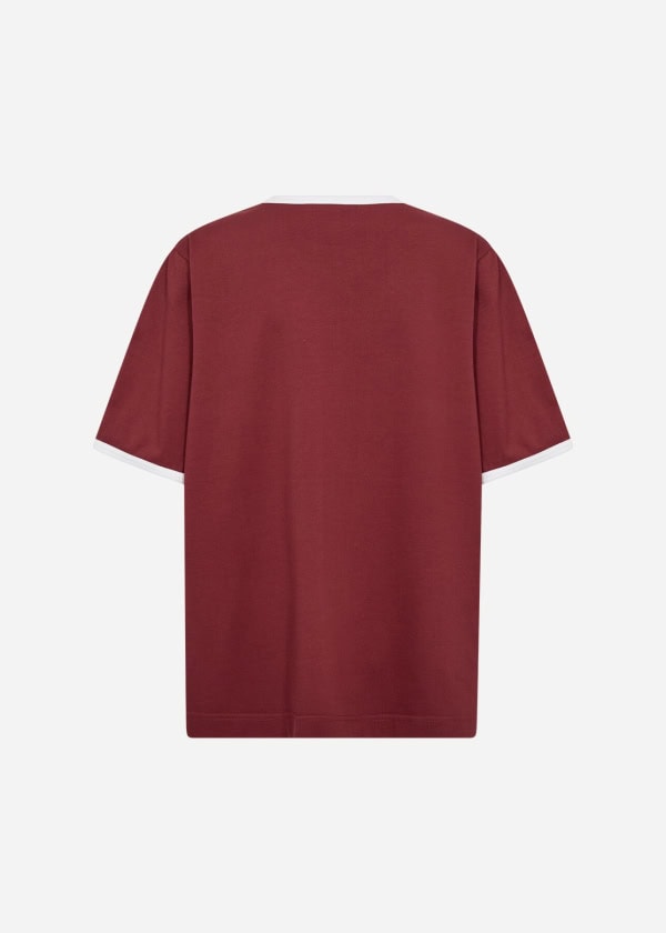 Wasabi Verona 13 T-Shirt Bordeaux/Hvid BM: 44:125 46/48:130 50/52:140 54/56:150 LG:75 Vejl. 269,95 - Billede 3