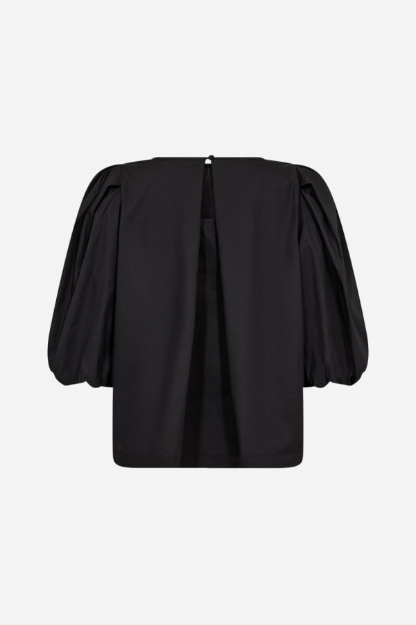 Wasabi Saga 43 Bluse M/Pufærmer Sort BM: 44:130 46/48:135 50/52:145 54/56:155 LG:70 Vejl. 499,95 - Billede 2