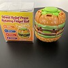 Vanting Stress Relief Press Rotating Fidget Ball - Hamburger