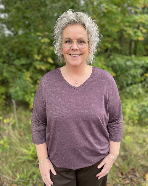Only Lina 3/4 Glitter Bluse M/Elastik Mørk Blomme M/Guld Striber BM: S:120 M:125 L:135 XL:145 LG:70 Vejl. 199,95