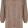 Cassiopeia Sianna Skjorte Stribet M/Sten Brun Combi BM: S:120 M:130 L:140 XL:150 LG:80 Vejl. 400,-