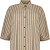 Cassiopeia Sonette Stribet Kjole Brun Combi BM: S:120 M:130 L:140 XL:150 LG:110 Vejl. 350,-