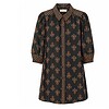 Vanting 9924 Tunic Sort M/Blomster Print BM: S:135 M:145 L:155 XL:165 LG:100 Vejl. 389,95