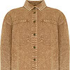 Cassiopeia Zeldina Oversize Jakke M/Struktur Brown Wash BM: S:135 M:145 L:155 XL:165 LG:75 Vejl. 549,-