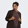 Only Elly 3/4 Åben Blazer Jakke Brun BM: 42:115 44:120 46:125 48:130 50:135 52:140 54:145 LG:80 Vejl. 399,95
