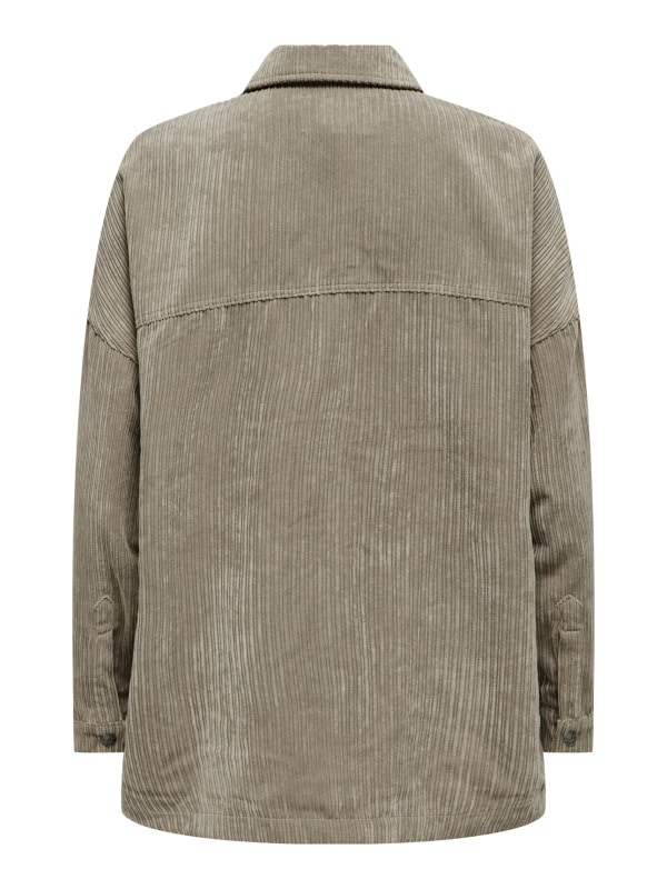 Only Janine-Rai Fløjls Skjorte Jakke Sand BM: S:130 M:140 L:150 XL:160 LG:75/85 Vejl. 379,95 - Billede 4