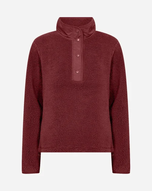 Wasabi Nettie 5 Bamse Jakke Pullover Bordeaux BM: 42:125 44:130 46/48:140 50/52:150 54/56:160 58:170 LG:75 Vejl. 399,95