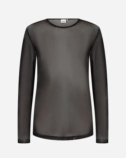 Wasabi Tinja 1 Mesh Bluse Sort Vejl.199,95 - Billede 3
